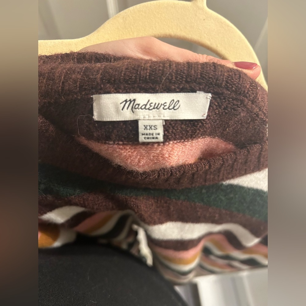Madewell Striped Sweater - Picture 2 of 4